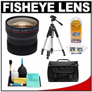 Precision Design 0.25X Super AF Fisheye Lens with Case and Tripod + Accessory Kit - Digital Cameras and Accessories - Hip Lens.com