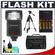 Precision Design DSLR300S High Power Auto Flash (for Sony Alpha) with Case + Tripod + Accessory Kit
