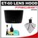 Precision Design ET-60 Lens Hood for Canon 75-300mm III, III USM, 55-250mm IS with Cleaning Kit