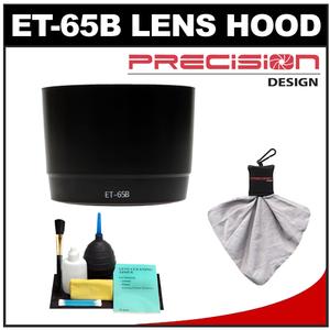Precision Design ET-65B Lens Hood Canon for 70-300mm IS USM  70-300mm DO IS USM with Cleaning Kit - Digital Cameras and Accessories - Hip Lens.com