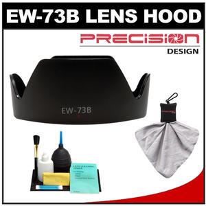 Precision Design EW-73B Lens Hood for Canon EF 17-85mm USM & EF-S 18-135mm IS with Cleaning Kit - Digital Cameras and Accessories - Hip Lens.com