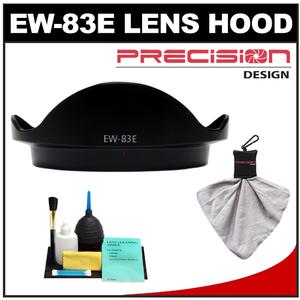 Precision Design EW-83E Lens Hood for Canon EF 16-35mm f/2.8L  17-40mm f/4L  EF-S 10-22mm with Cleaning Kit - Digital Cameras and Accessories - Hip Lens.com