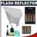 Precision Design Bounce Flash Reflector with Velcro Strips with (8) AA Batteries & Charger + Accessory Kit