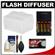 Precision Design PD-FD300 Bounce Flash Diffuser for Vivitar 283 / PD DSLR300 with Batteries + Cleaning Kit