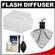 Precision Design PD-FD600 Bounce Flash Diffuser for Nikon SB-600 & Olympus FL-36/FL-36R with Cleaning Kit