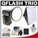 Quantum Qflash Trio Model QF8C Flash (for Canon) with Softbox + Accessory Kit