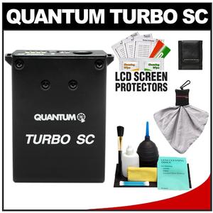 Quantum Turbo SC Slim Compact Rechargeable Battery Pack with Cleaning Accessory Kit - Digital Cameras and Accessories - Hip Lens.com