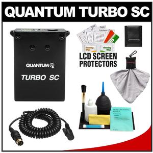 Quantum Turbo SC Slim Compact Rechargeable Battery Pack with CZ2 Cable Kit for Canon Speedlite 550EX  580EX & 580EX II  Nissin DI866 Flash - Digital Cameras and Accessories - Hip Lens.com