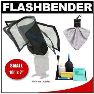 Rogue FlashBender Bendable Small Positionable Flash Reflector / Snoot with Cleaning Accessory Kit - Digital Cameras and Accessories - Hip Lens.com