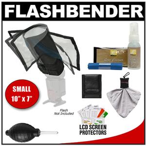 Rogue FlashBender Bendable Small Positionable Flash Reflector / Snoot with Nikon Cleaning Accessory Kit - Digital Cameras and Accessories - Hip Lens.com