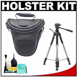 Rokinon H400 SLR Holster Camera Case with Tripod + Cleaning Kit - Digital Cameras and Accessories - Hip Lens.com