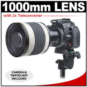 Rokinon 500mm f/6.3 Mirror Lens & 2x Teleconverter for Canon EOS Digital SLR Cameras - Digital Cameras and Accessories - Hip Lens.com