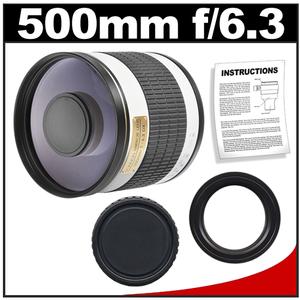 Rokinon 500mm f/6.3 Mirror Lens for Sony Alpha Digital SLR Cameras - Digital Cameras and Accessories - Hip Lens.com