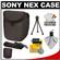 Sony LCS-BBF Soft Digital Camera Case for NEX Digital Cameras (Black) with Accessory Kit