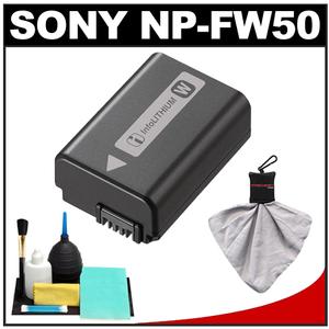 Sony NP-FW50 InfoLithium Rechargeable Battery Pack with Cleaning Kit - Digital Cameras and Accessories - Hip Lens.com