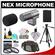 Sony Alpha ECM-SST1 Stereo Microphone for NEX-3, NEX-C3, NEX-5 & NEX-5N Cameras (Silver) with NP-FW50 Battery + Case + 3 Filter Set + Tripod + Cleaning & Accessory Kit