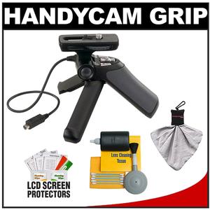 Sony Handycam GP-AVT1 Shooting Grip with Mini Tripod with Cleaning Accessory Kit - Digital Cameras and Accessories - Hip Lens.com