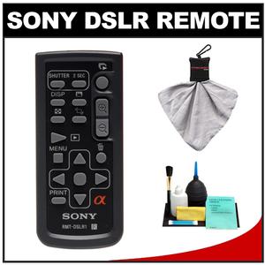 Sony RMT-DSLR1 Wireless Remote Commander for Alpha DSLR Cameras + Kit for A33  A37  A55  A57  A65  A77  A550  A560  A580  A900  NEX-5  NEX-5N  NEX-7 - Digital Cameras and Accessories - Hip Lens.com