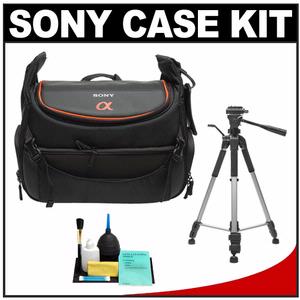 Sony LCS-AMSC30 Soft Digital SLR System Carrying Case with Tripod + Accessory Kit - Digital Cameras and Accessories - Hip Lens.com