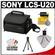 Sony LCS-U20 Medium Carrying Case for Handycam, Cyber-Shot, NEX Digital Camera (Black) with Cleaning Accessory Kit