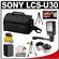 Sony LCS-U30 Large Carrying Case for Handycam, Cyber-Shot, NEX Digital Camera (Black) with Wide & Telephoto Lens + LED Light + Battery + Case + Tripod + Accessory Kit