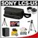 Sony LCS-U5 Carrying Case for Handycam Camcorders (Black) with Wide & Telephoto Lens + Battery + Tripod + Accessory Kit