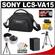 Sony LCS-VA15 Carrying Case for Handycam Camcorders (Black) with Wide & Telephoto Lens + Battery + Tripod + Accessory Kit