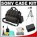Sony Handycam LCS-VCD Soft Camcorder Case (Black) with NP-FV70 Battery + Tripod + Accessory Kit