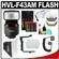 Sony Alpha HVL-F43AM Flash with Quick Shift Bounce with Bracket + Cord + Softbox + Bounce + Diffuser + (8) Batteries & Charger Kit
