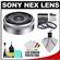 Sony Alpha NEX E-Mount E 16mm f/2.8 Lens with 3 UV/FLD/PL Filters + Cleaning Kit