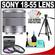 Sony Alpha NEX E-Mount E 18-55mm f/3.5-5.6 OSS Zoom Lens with Tripod + 3 UV/FLD/PL Filters + Accessory Kit