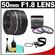 Sony Alpha 50mm f/1.8 DT SAM Lens with 3 (UV/FLD/CPL) Filter Set + Cleaning Kit