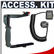 Stroboframe Quick Flip 350 Flash Bracket + ETTL Off-Camera Flash Cord for Canon EOS Digital Cameras