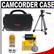 Sunpak Platinum Plus Digital Camera/Camcorder Case with Tripod + Accessory Kit