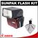 Sunpak PF30X / DigiFlash 2800 Electronic Flash Unit (for Canon EOS E-TTL II) with Precision Design Spudz Microfiber Cleaning Cloth