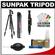 Sunpak Pro 423PX Carbon Fiber 3 Section Tripod with Compact Pistol Grip Ball Head & Case with Nikon Cleaning & Accessory Kit