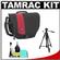 Tamrac 3444 Rally 4 Digital SLR Camera Case (Black/Red) with Deluxe Photo/Video Tripod + Accessory Kit