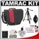 Tamrac 3444 Rally 4 Digital SLR Camera Case (Black/Red) with Deluxe Photo/Video Tripod + Canon Cleaning Kit