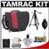 Tamrac 3444 Rally 4 Digital SLR Camera Case (Black/Red) with Deluxe Photo/Video Tripod + Nikon Cleaning Kit