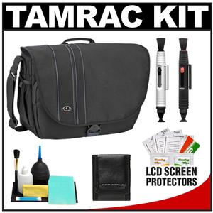 Tamrac 3447 Rally 7 Camera/Laptop Case (Black) with LCD Protectors + Cleaning Accessory Kit - Digital Cameras and Accessories - Hip Lens.com