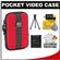 Tamrac 3814 Neoprene Neo's Digital Camera Case With LCD Protection Panel (Red) with Tripod + Cleaning Accessory Kit