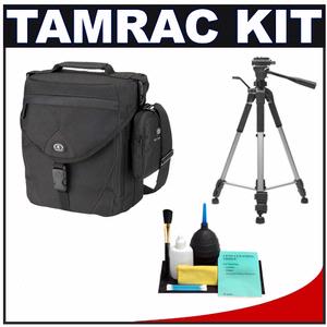 Tamrac 5607 Ultra Pro 7 Photo Digital SLR Camera Bag (Black) with Deluxe Photo/Video Tripod + Accessory Kit - Digital Cameras and Accessories - Hip Lens.com