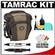 Tamrac 5716 Evolution Zoom 16 Digital SLR Camera Holster Case (Brown/Tan) with Reader + Cleaning Kit + LCD Protectors + Accessory Kit