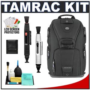 Tamrac 5788 Evolution 8 Photo Digital SLR Camera Sling Backpack (Black) with LCD Protectors + Cleaning Accessory Kit - Digital Cameras and Accessories - Hip Lens.com