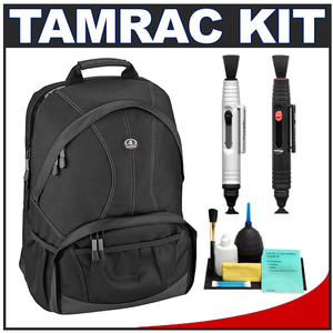 Tamrac 3380 Aero 80 Camera / Laptop Digital SLR Backpack (Black) with Complete Cleaning Kit - Digital Cameras and Accessories - Hip Lens.com