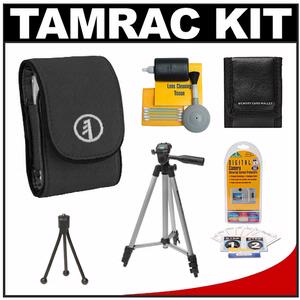 Tamrac 3582 Express 2 Camera Case (Black) with Tripod + LCD Protectors + Cleaning Kit + Accessory Kit - Digital Cameras and Accessories - Hip Lens.com
