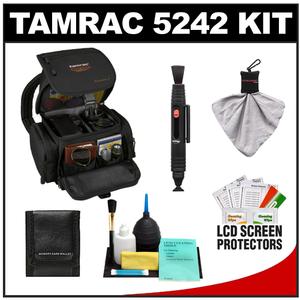 Tamrac 5242 Adventure 2 Photo Digital SLR Camera Backpack Case (Black) with Accessory Kit - Digital Cameras and Accessories - Hip Lens.com