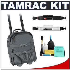 Tamrac 5265 CyberPack Digital SLR Multi Purpose Rolling Photo/Computer Backpack with Complete Cleaning Kit - Digital Cameras and Accessories - Hip Lens.com