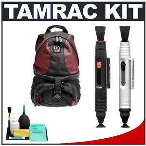 Tamrac 5546 Adventure 6 Digital SLR Camera Bag (Red) with Complete Cleaning Kit - Digital Cameras and Accessories - Hip Lens.com