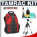 Tamrac 5549 Adventure 9 Digital SLR Backpack (Red/Black) with Deluxe Photo/Video Tripod + Accessory Kit